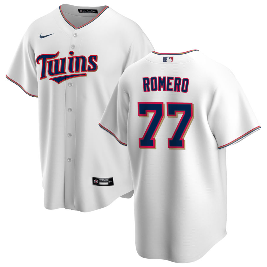 Nike Men #77 Fernando Romero Minnesota Twins Baseball Jerseys Sale-White